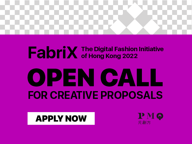Supporting Event - FabriX - Digital Fashion - Open Call for Creative Proposals