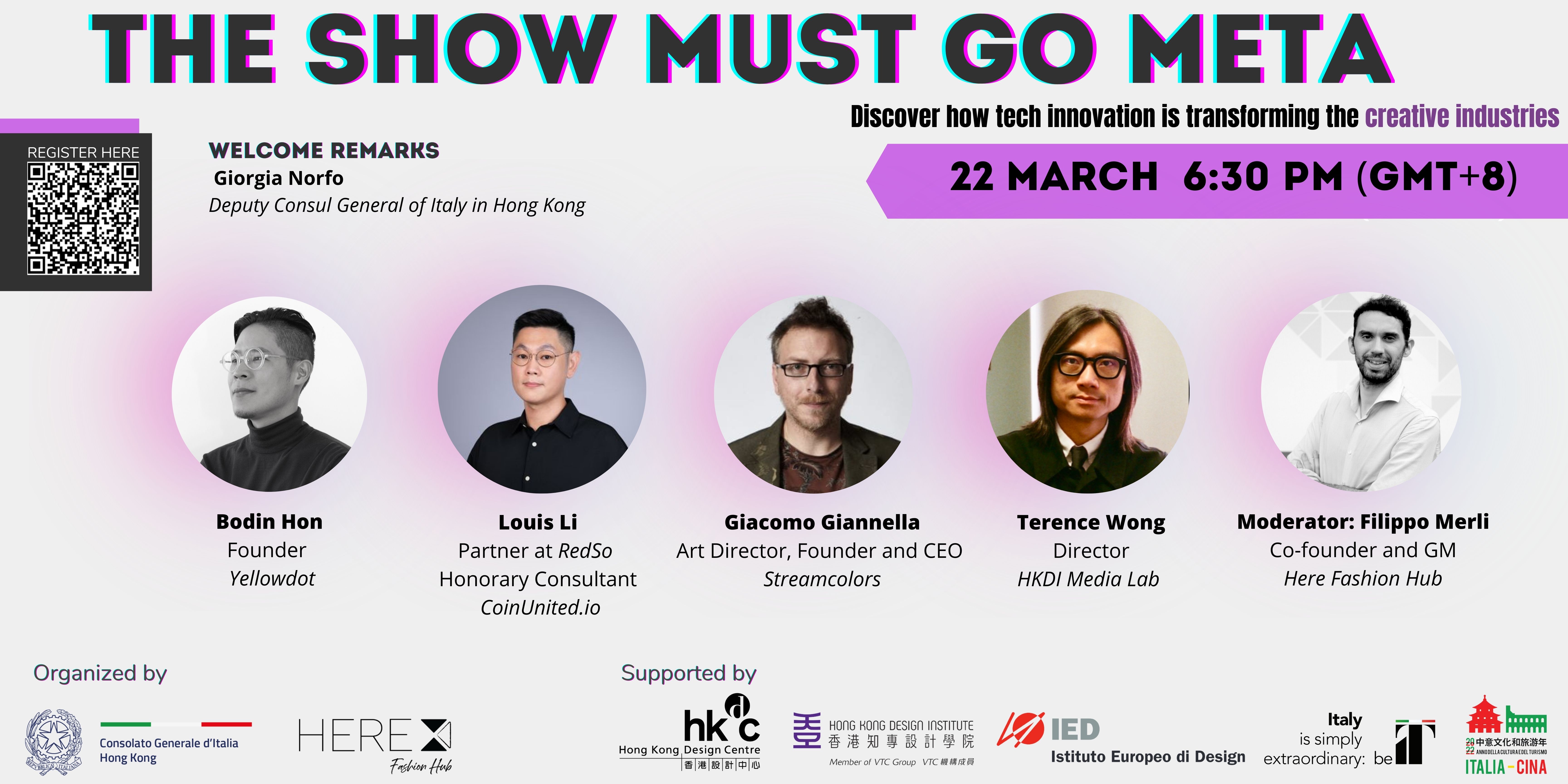 Supporting Event - The Show Must Go Meta: The Power of Cross-cultural Creativity in the Digital World